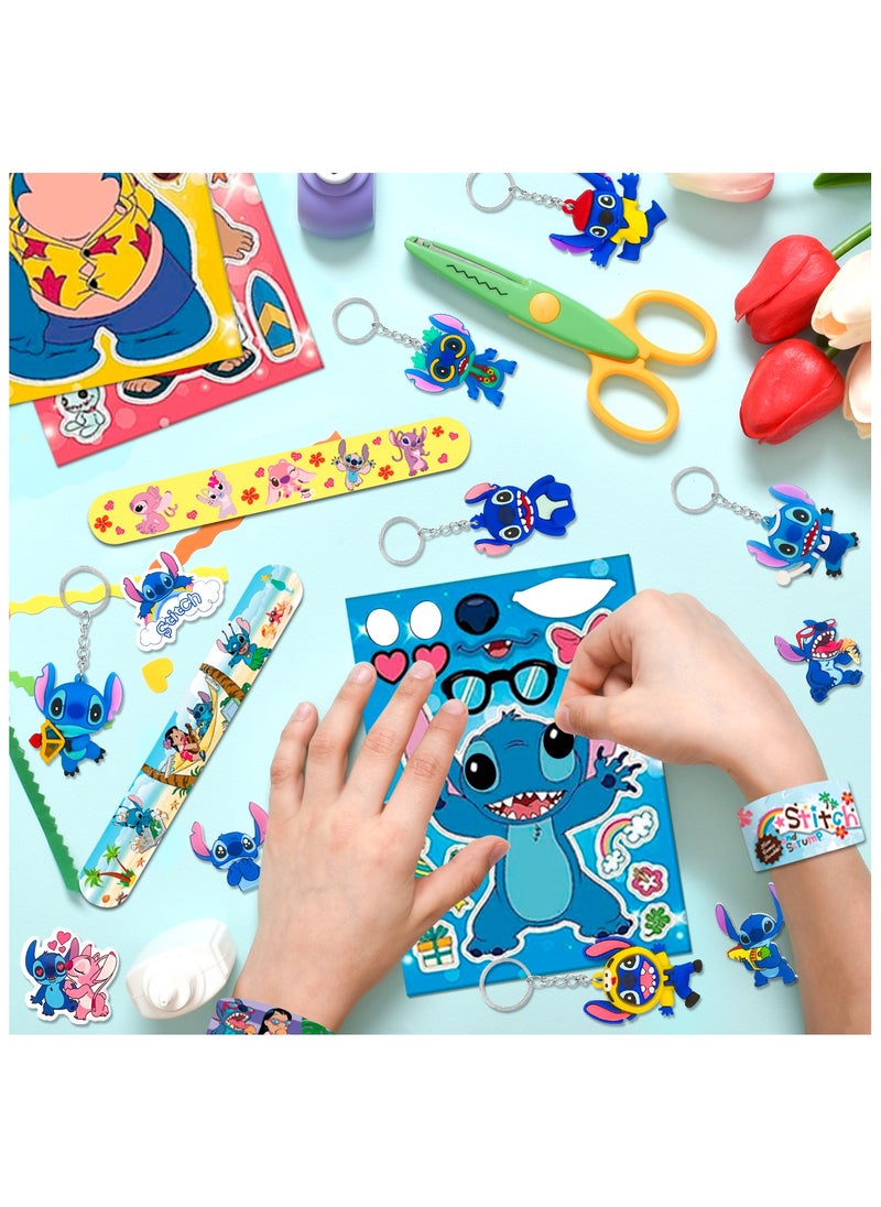FRUITFUL PARTY All-in-One Stitch Party Favors for 12Guests,  Lilo and Stitch Goodie Bags, Pa Pa Circle, Medal, Stampers, Stickers, Gift Bags More Stitch Birthday Party Supplies  - Image 4