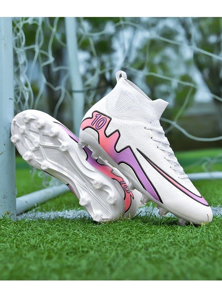 SKT Shiketro Men's soccer cleats for outdoor indoor professional youth boys soccer cleats unisex soccer cleats. - Image 3