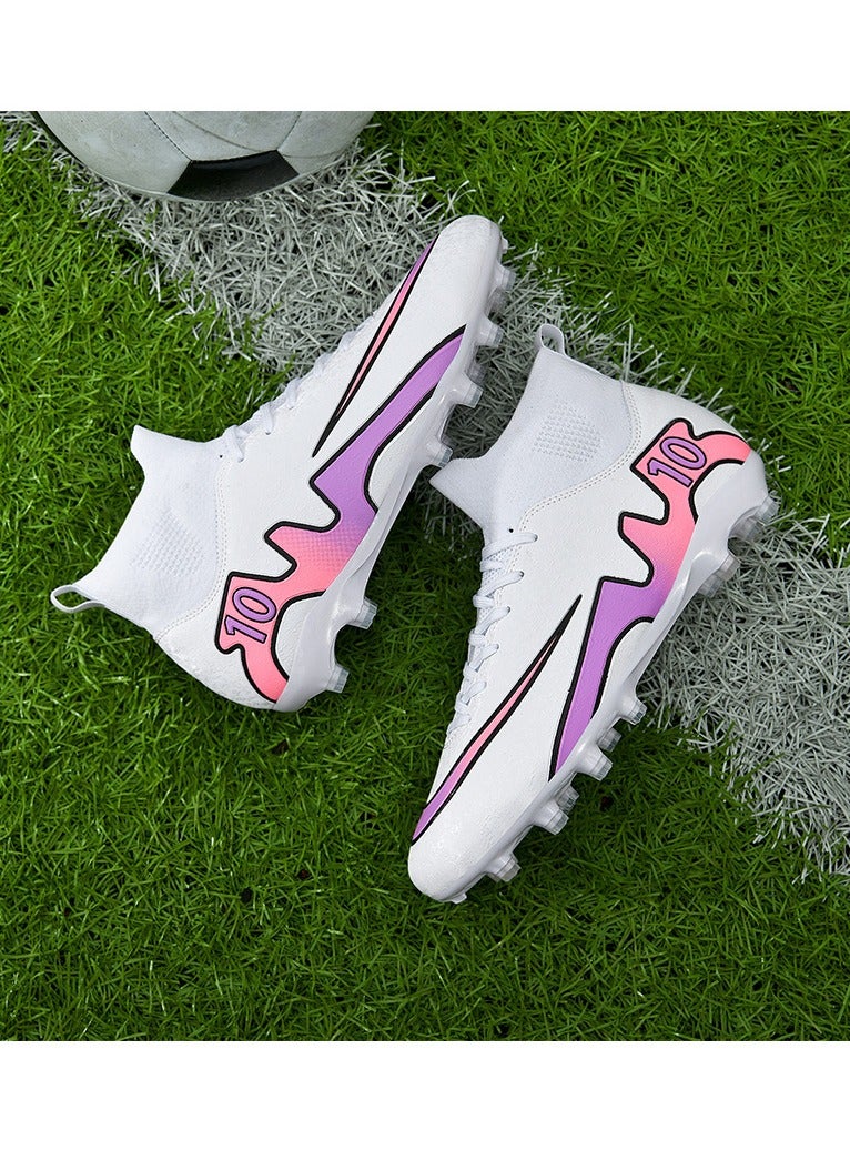 SKT Shiketro Men's soccer cleats for outdoor indoor professional youth boys soccer cleats unisex soccer cleats. - Image 4