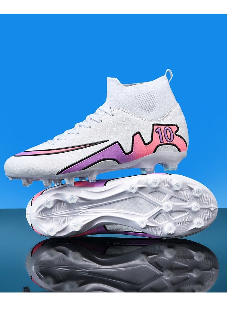 Men's soccer cleats for outdoor indoor professional youth boys soccer cleats unisex soccer cleats.