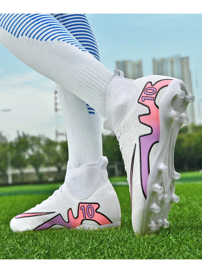 Men's soccer cleats for outdoor indoor professional youth boys soccer cleats unisex soccer cleats.