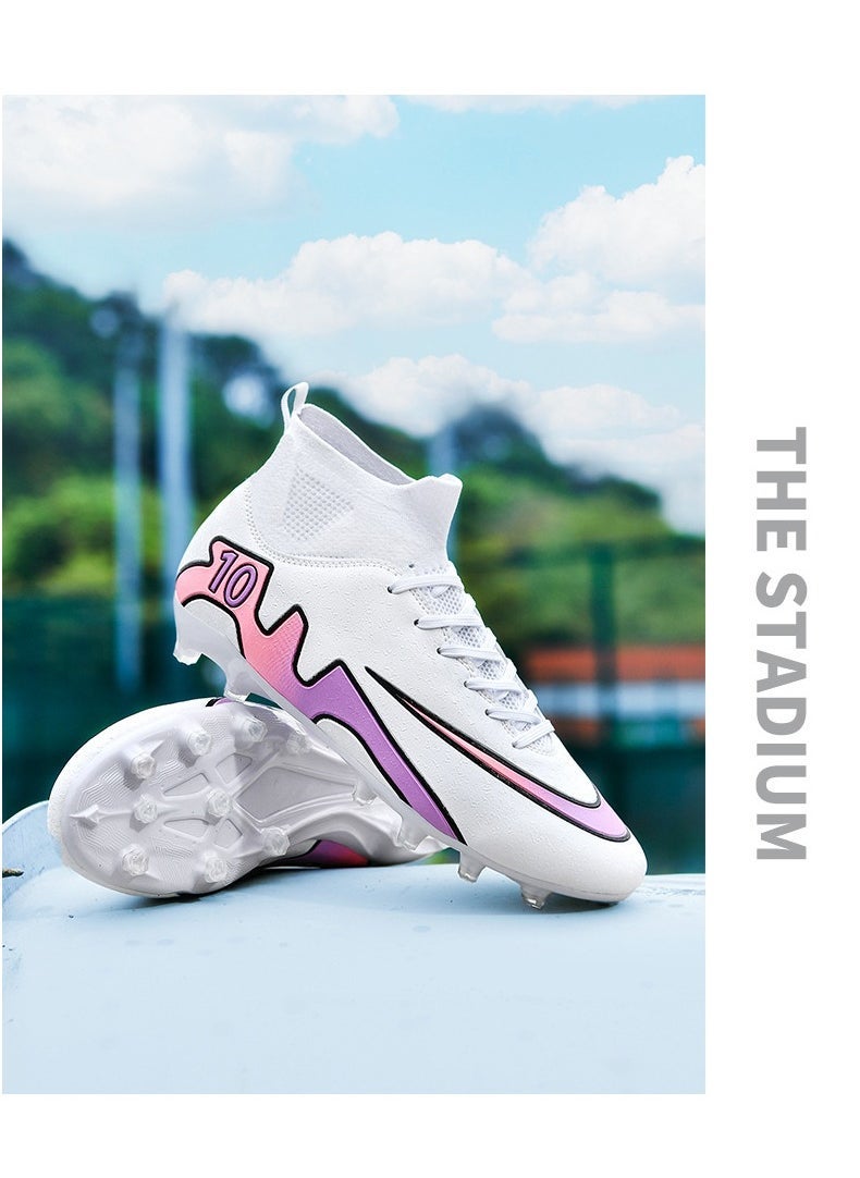 SKT Shiketro Men's soccer cleats for outdoor indoor professional youth boys soccer cleats unisex soccer cleats. - Image 1