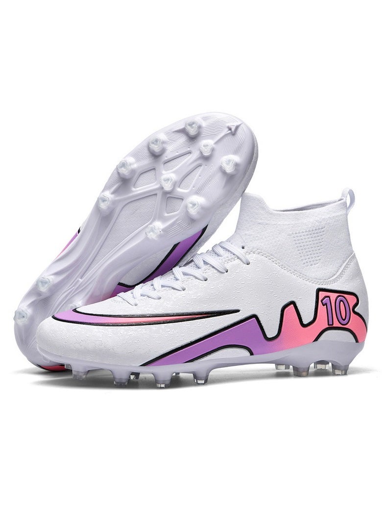 SKT Shiketro Men's soccer cleats for outdoor indoor professional youth boys soccer cleats unisex soccer cleats. - Image 2