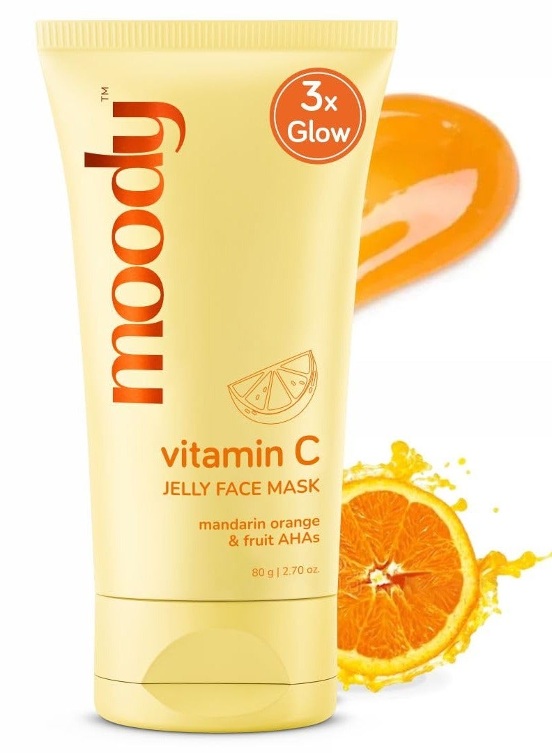  مودي 10% قناع تقشير هلام هيدروكسي هيدروكسي هلام 10٪ قناع تقشير للوجه بفيتامين C، هيالورونيك ونياسيناميد | يزيل السمرة، يزيل التصبغات، ينظف المسام ويتحكم في الدهون الزائدة للنساء والرجال | جميع أنواع البشرة - 100 مل - Image 1