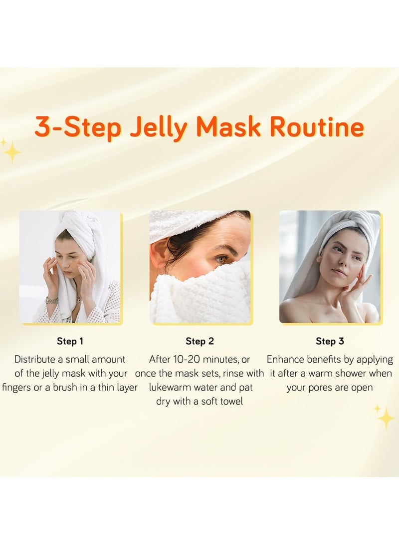  مودي 10% قناع تقشير هلام هيدروكسي هيدروكسي هلام 10٪ قناع تقشير للوجه بفيتامين C، هيالورونيك ونياسيناميد | يزيل السمرة، يزيل التصبغات، ينظف المسام ويتحكم في الدهون الزائدة للنساء والرجال | جميع أنواع البشرة - 100 مل - Image 5