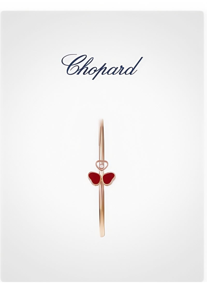Chopard Chopard rose gold red gemstone bracelet gift  - Image 2