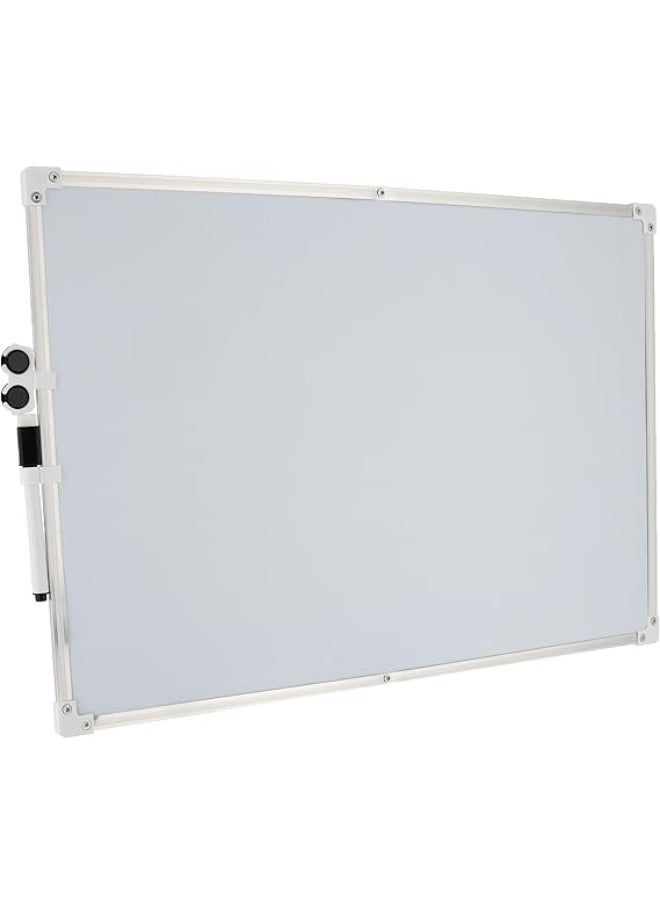 Generic White Board Included Aluminum Frame Designed With Practical Design And Board Marker For Students 35x50cm  - Image 2