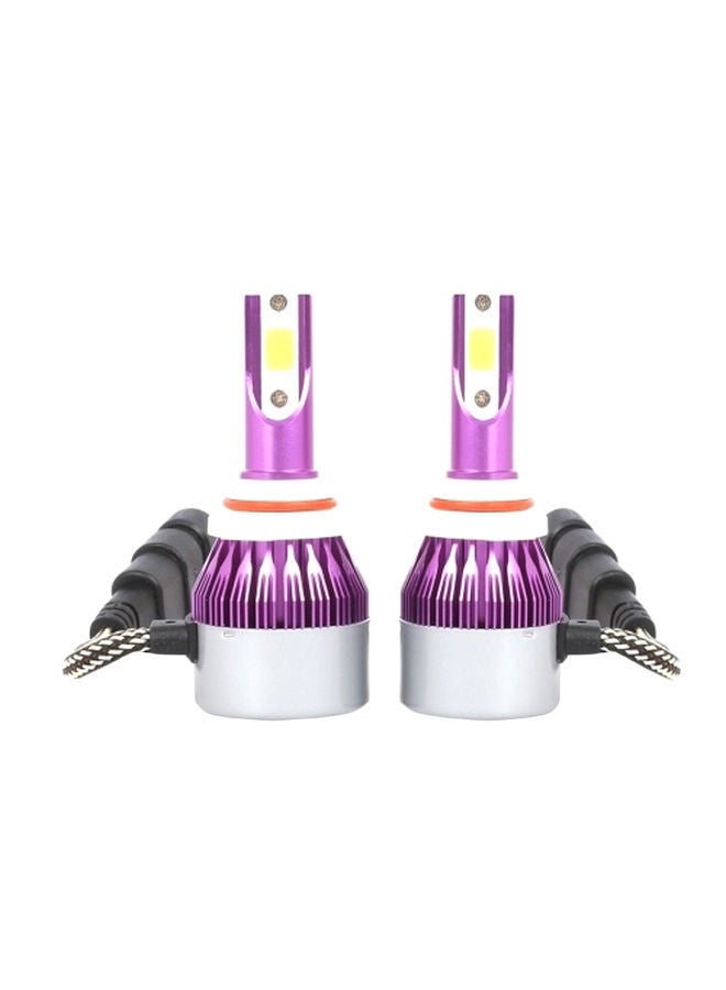 NIBEMINENT 2- Piece C6 Universal LED Headlight - Image 1