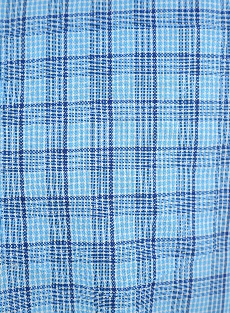 GIORDANO  Men's Wrinkle-Free Long Sleeve Cotton Oxford Shirt for Men | Best Price UAE