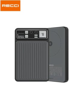 Wireless Magnetic Power Bank, 𝟏𝟎𝟎𝟎𝟎𝐦𝐚𝐡 Battery Pack with Super Magnetic, USB A&C, for Magsafe , Mini Wireless Portable Charger