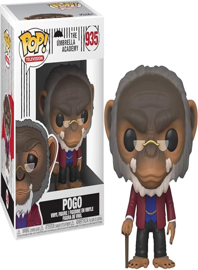 Funko Pop Television: Umbrella Academy Pogo, Action Figure 44517, Multicolor