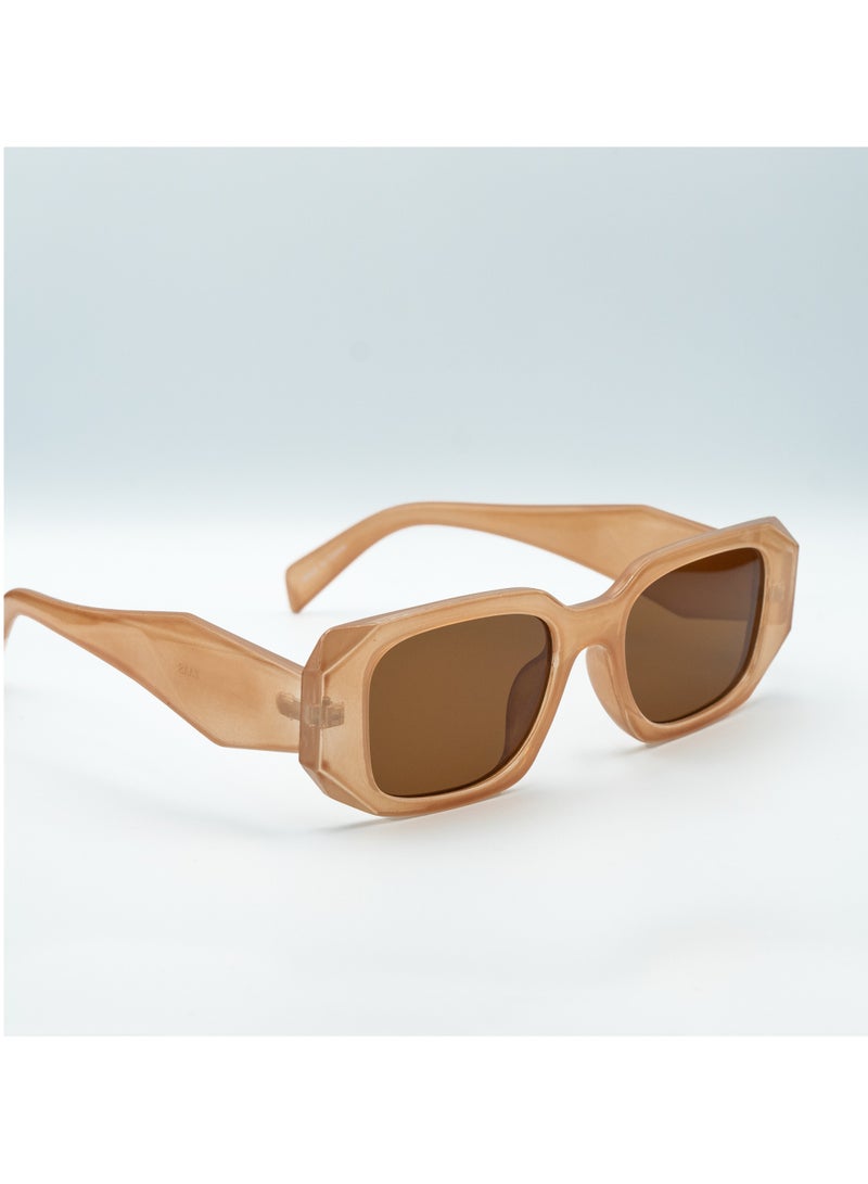 ZAAS Retro Hexagonal Sunglasses – Unisex Vintage Style - Image 4