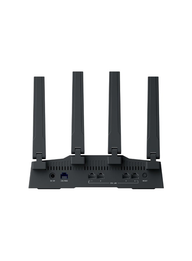 جي أل.آي نت جي ال اي نت GL-BE6500 (فلينت 3e) راوتر WiFi 7، راوتر واي فاي عالي السرعة للإنترنت اللاسلكي مع VPN، مزود بـ 5 منافذ إيثرنت بسرعة 2.5G لمودم الألياف الضوئية، مناسب للمنازل الكبيرة بعيدة المدى وللأعمال وأجهزة الكمبيوتر الخاصة بالألعاب - Image 5