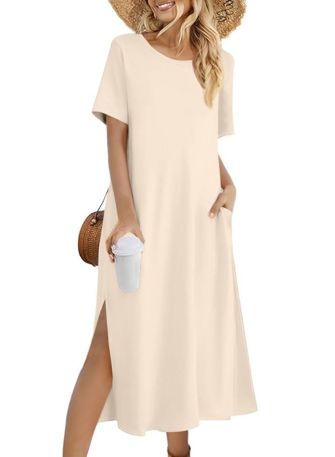 Tepveisoy Women's Fashion Summer Dresses Casual Beach Dresses One Piece Dress Slim Holiday Dress  - Image 4