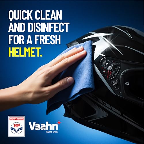 HP Vaahn Helmet Cleaner Spray - 125ml | Anti-Bacterial, Quick-Drying Foam for Helmet Interior & Exterior | Safe for Skin & Hair | Removes Bad Odor. - Image 2