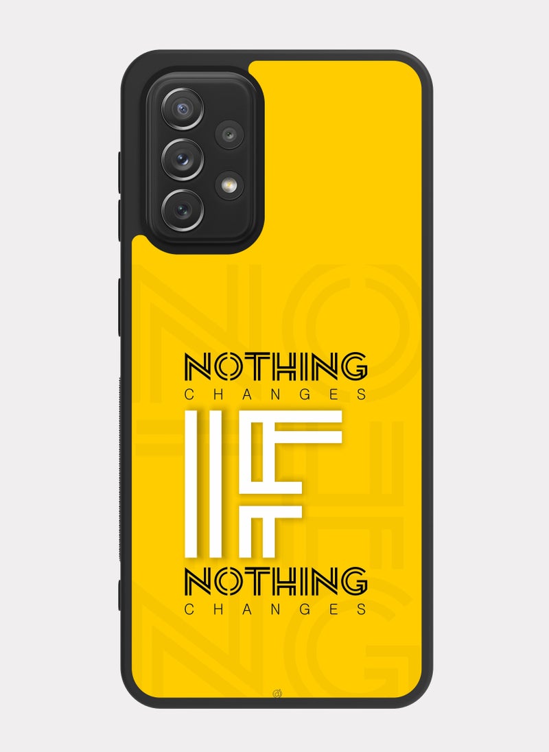 PXLAAT Samsung Galaxy A72 case cover English Quote - Image 1