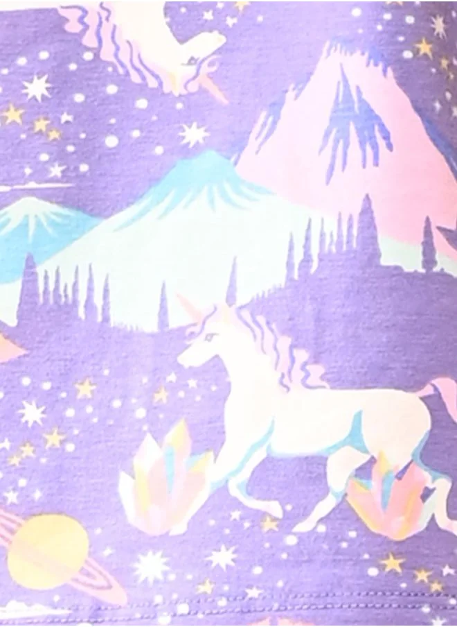 Anthrilo Unicorn Planet Graphic Print T-Shirt by Styli