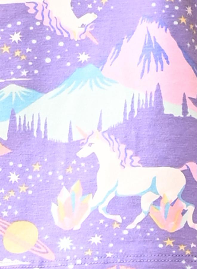 Anthrilo Unicorn Planet Graphic Print T-Shirt - Image 4