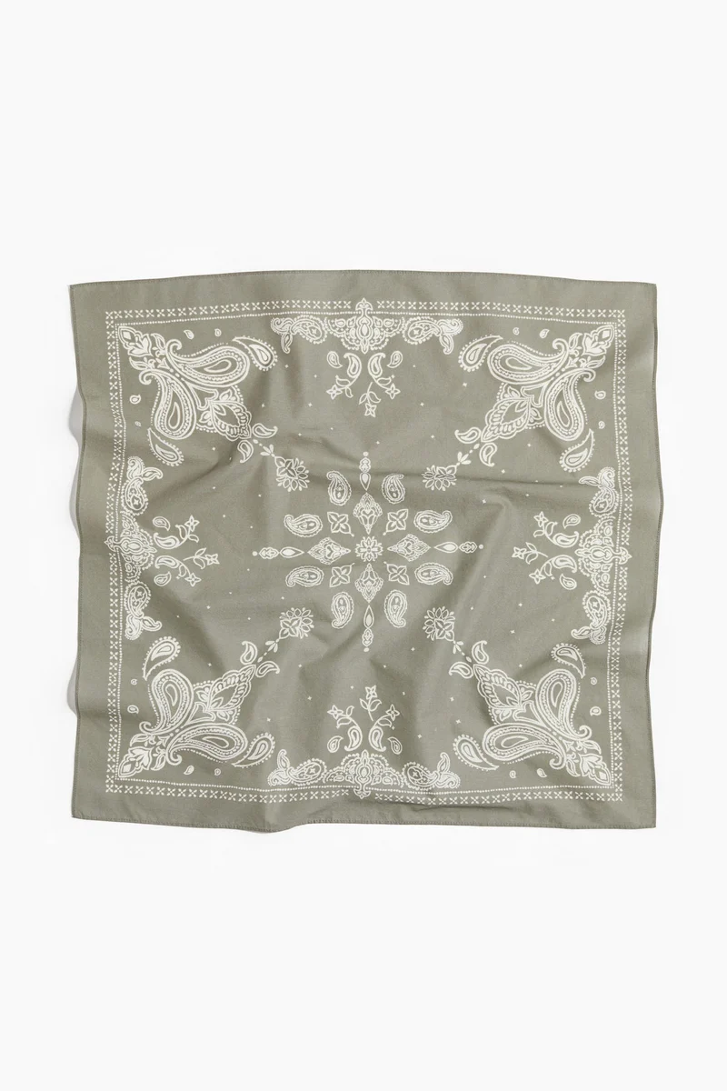 H&M Patterned neck scarf