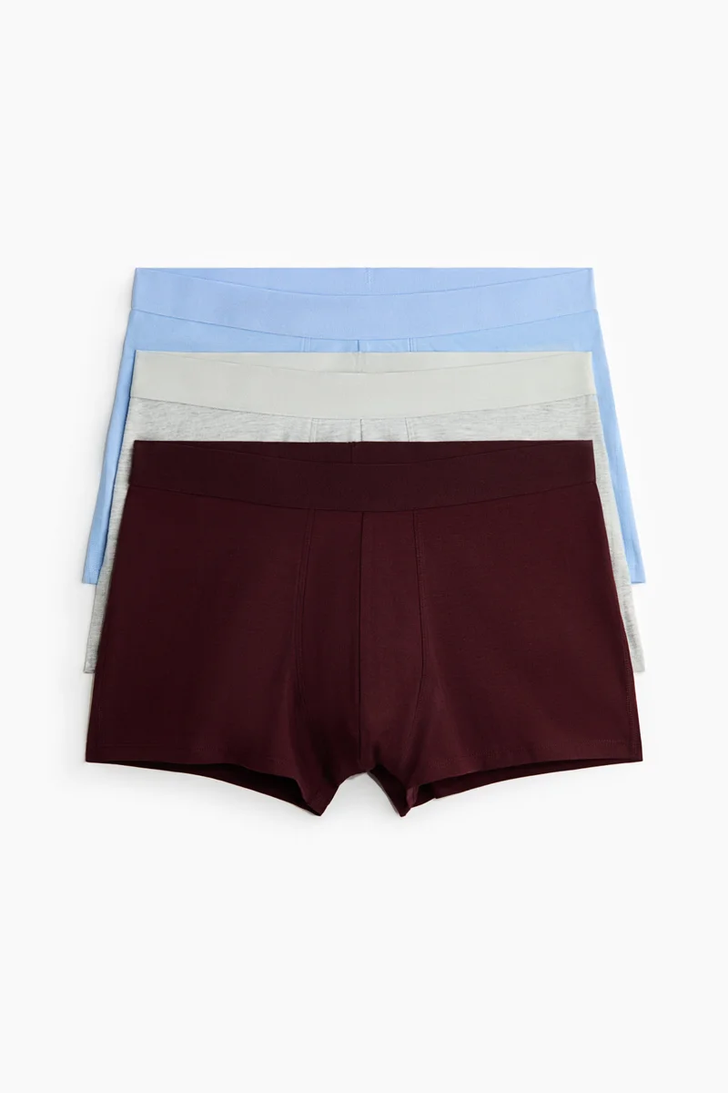 H&M  3-pack Xtra Life™ short trunks for Men | Best Price UAE