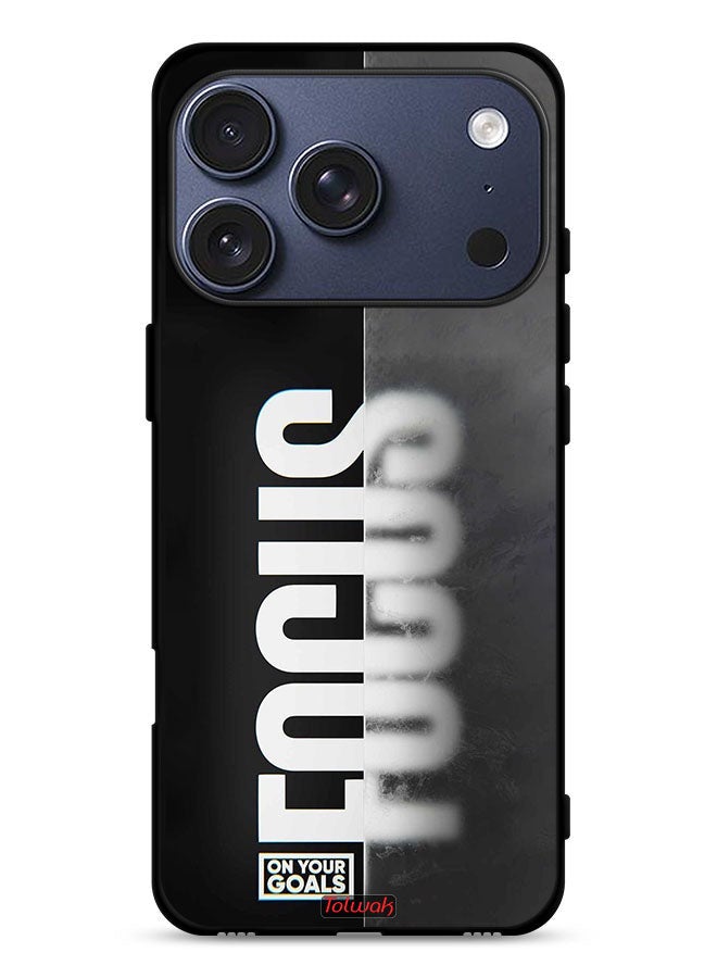 Tolwak Apple iPhone 17 Pro Protective Case Cover Focus On Your Goals - Image 1