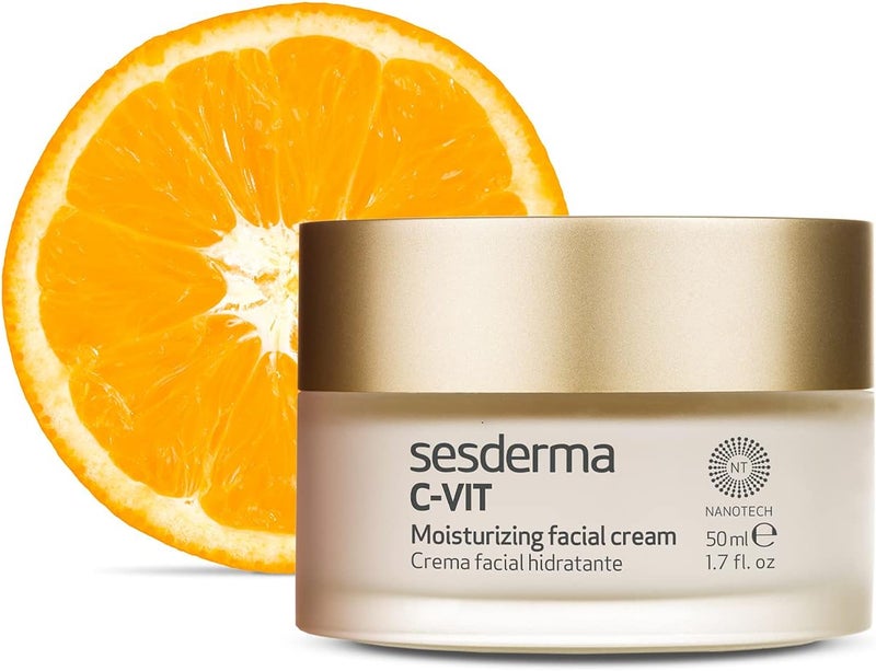 SeSDERMA كريم سيسديرما C-VIT المرطب للوجه للبشرة الجافة - 50 مل - Image 3