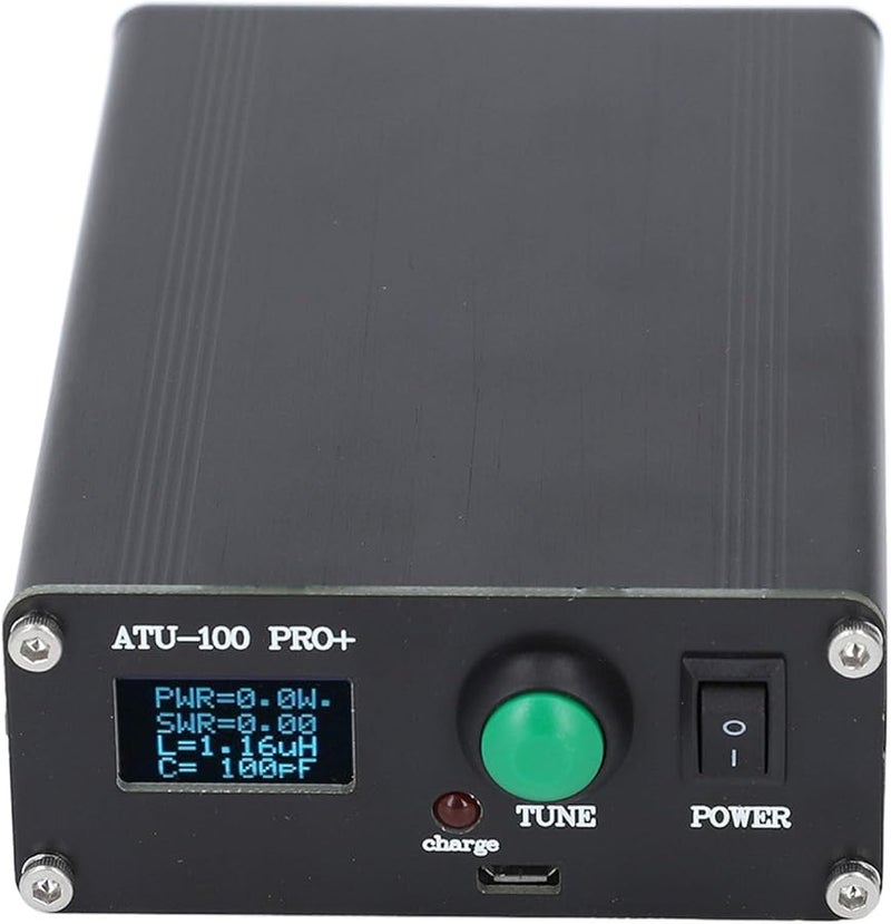 Automatic Antenna Tuner With 096 Inch Screen Type C Charging Metal Casing - Image 4