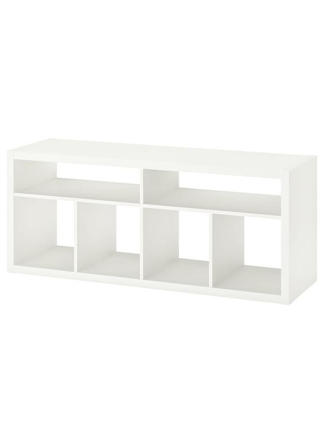 Zaboon Tv Bench, White, 147X60 Cm - Image 1