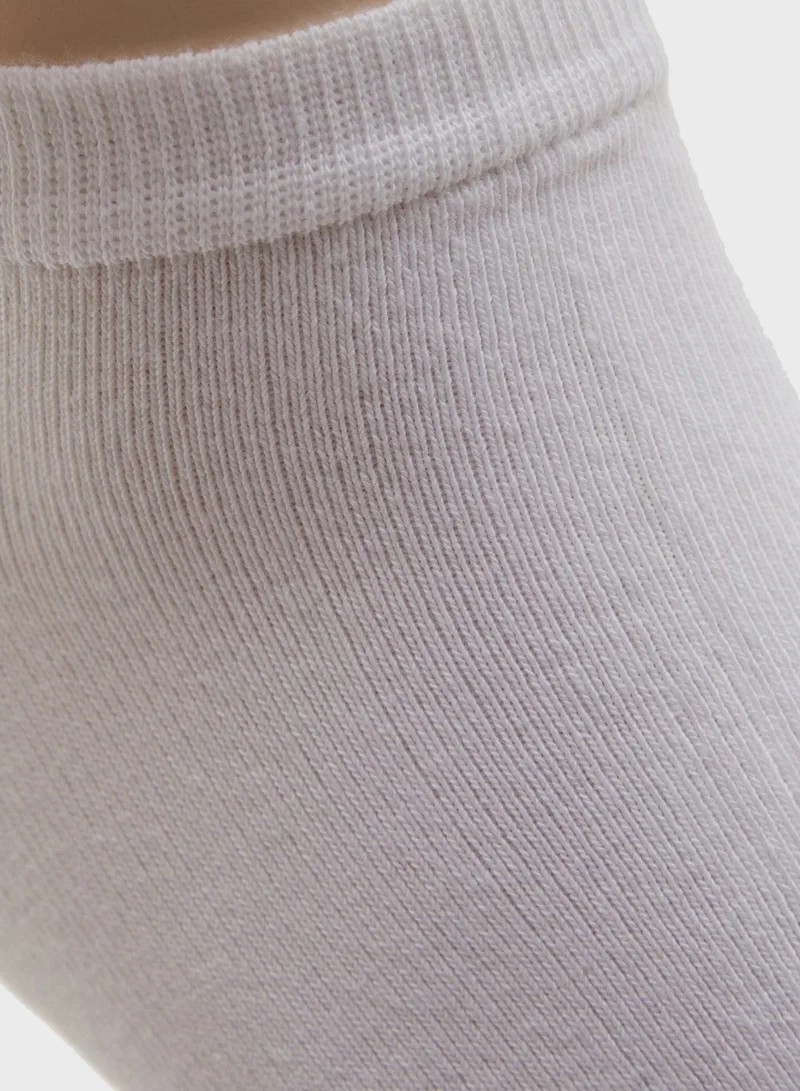 Seventy Five Basics 3 Pack Extra Low Cut Socks with Antibacterial Finish