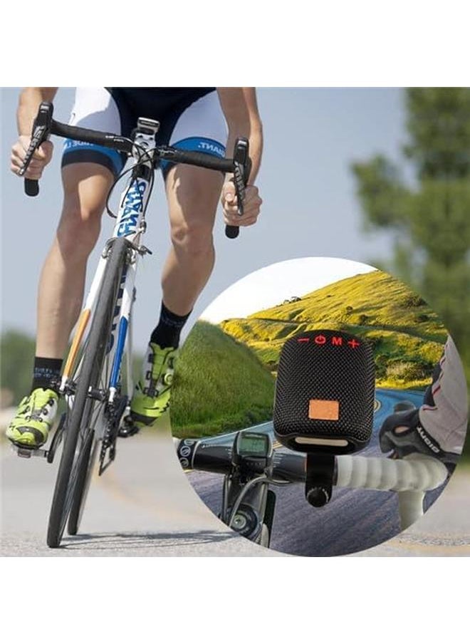 Excefore - Compact Music Player Bluetooth Speaker Lightweight Portable Speaker Bike Mounted Music Device Memory Card Music Player Pocket Hiking Music Player Outdoor Riding Fixed Stand Speaker - Image 1