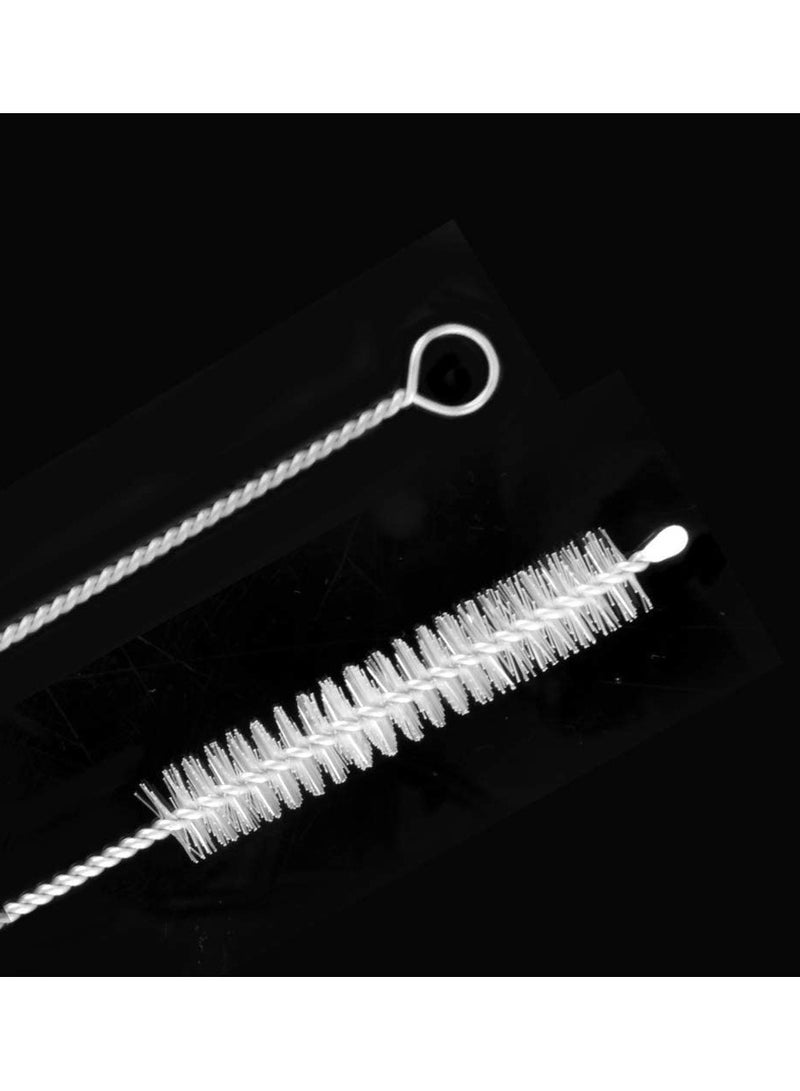 Small Bottle Brush/Straw Cleaning Brush, Wire/Nylon, (7.5) Tube Drinking Straws Pipes Stainless Steel - Image 4