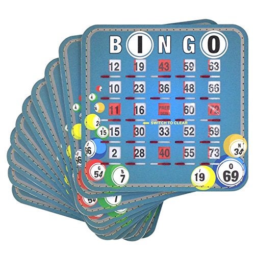 Tapp Collections Bingo Shutter Cards 10pk Bingo Balls - Image 1