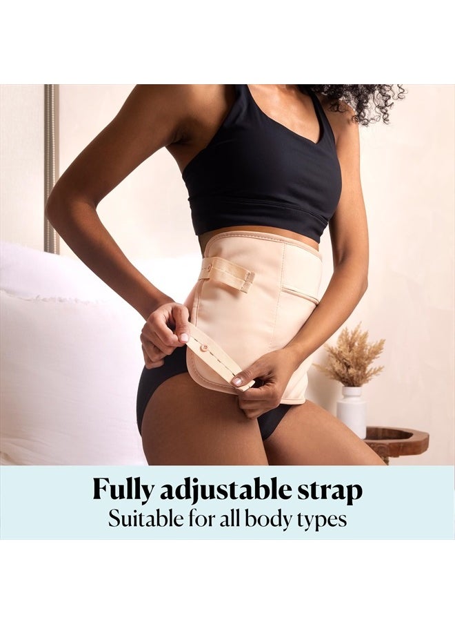 Sky Organics 16oz Castor Oil w/Wraps | Reusable Organic Castor Oil Pack | Adjustable Elastic Straps Cotton Durable Easy to Use  - Image 4