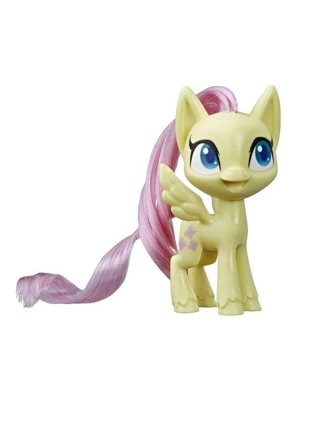 my little Pony - Fluttershy Potion Pony Figure 3Inch Yellow Pony Toy With Brushable Hair, Comb, And 4 Surprise Accessories - Image 1