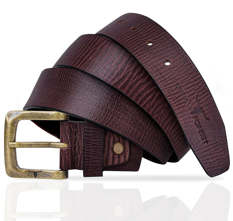 URBANFOREST حزام جلد للرجال - Image 1