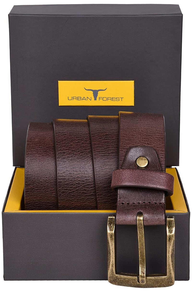 URBANFOREST حزام جلد للرجال - Image 2