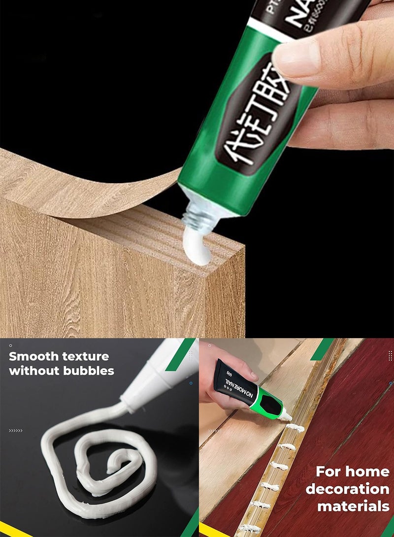 NajmStyle All-Purpose Glue, Nail-Free, Multifunctional, Quick-Drying, Waterproof, Strong Bonding for Wood, Plastic, Glass, Metal, Ceramics, Concrete - Image 4