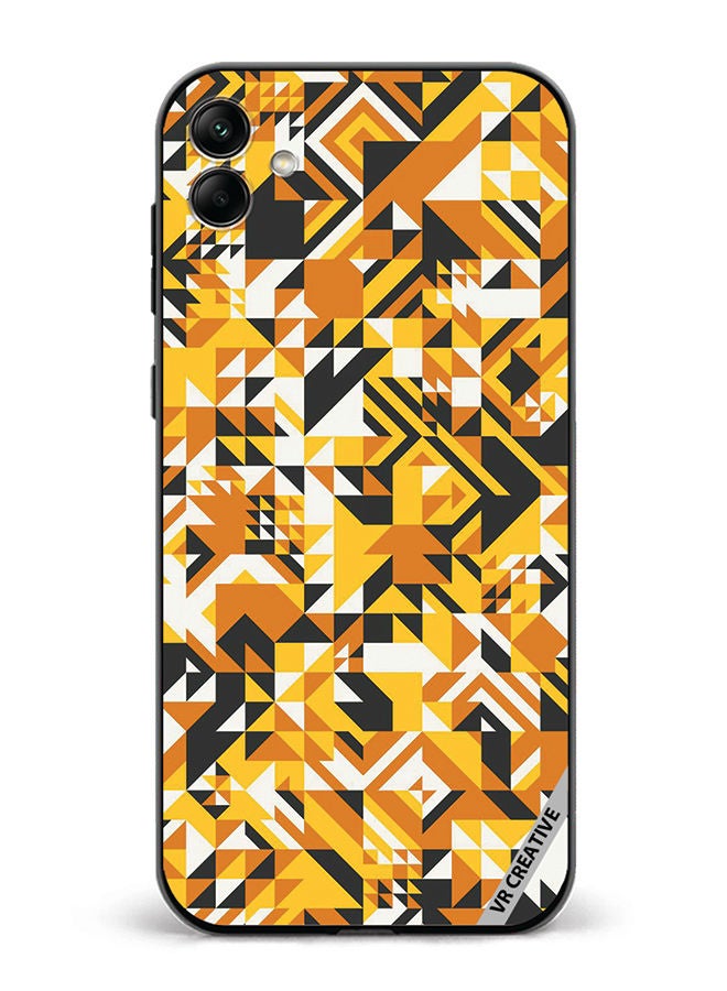 VR CREATIVE Protective Case Cover For Samsung Galaxy A04 Geometrical Design Multicolour - Image 1