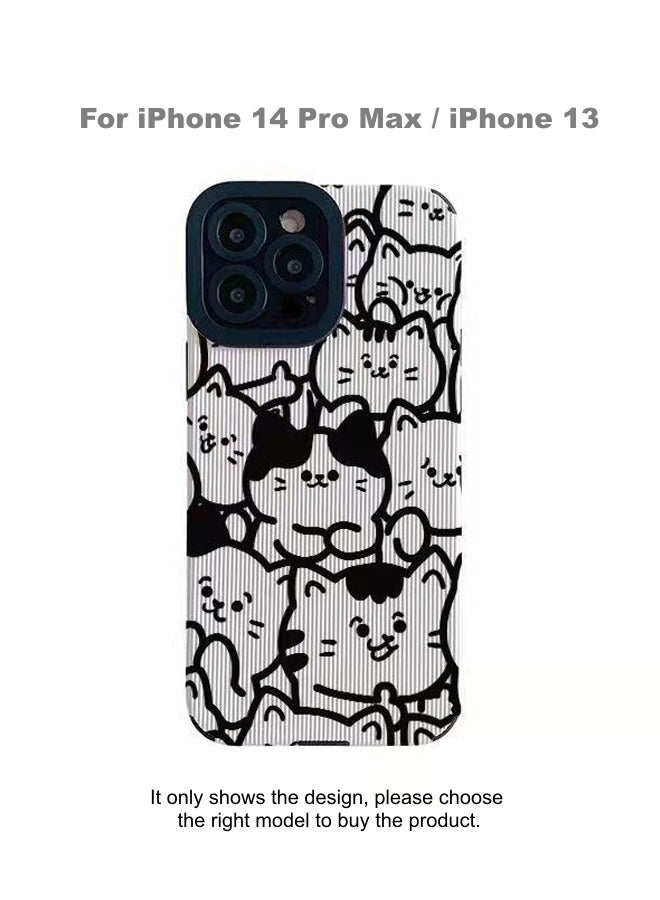 iPhone 14 Pro Max Case Lovely Cats - Image 2