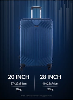 Lightweight ABS Hard Side Spinner Luggage 2 Piece Set - pzsku/ZA7AB5632AD53D99539F1Z/45/_/1686990125/b8635610-5c63-4154-80d6-791e1fe9d4ec