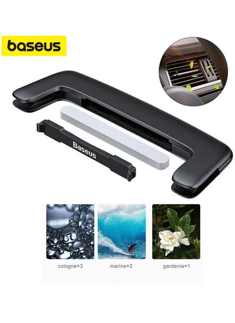 Car Air Fresheners, Scents Diffuser,  Vent Clips Perfume, Essential Oil sticks For Women Men, Automotive Fragrance Decoration Accessories, Ultra Thin Paddle (6 pc of Fragrances Included in Box)