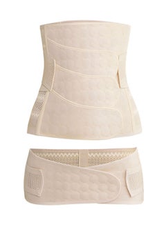Syarme Postpartum Support Waist Belt, Belly Corset Belt For Waist, Breathable Postpartum Recovery Postnatal Corset Belt after Pregnancy Maternity - Size M  - Image 1