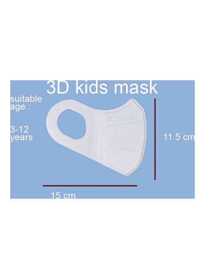 NIBEMINENT Pack Of 10 N95 Disposable Particulate Respiratory Face Mask - Image 3