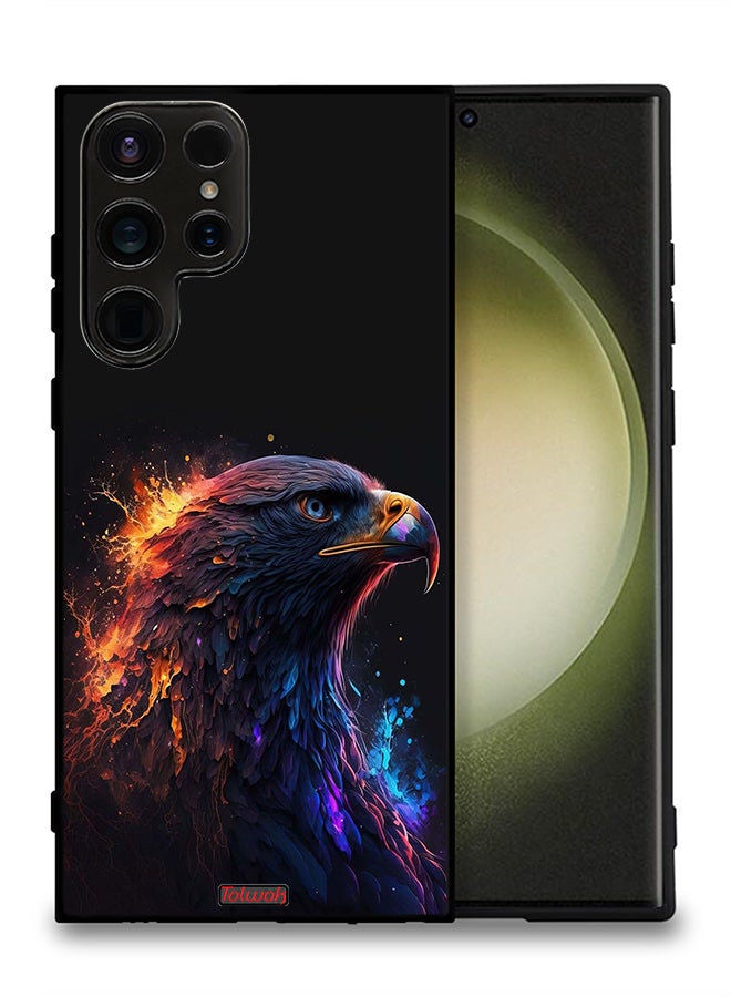 Tolwak غطاء حماية لجهاز سامسونج جالكسي S23 ألترا 5G بفن النسر - Image 2