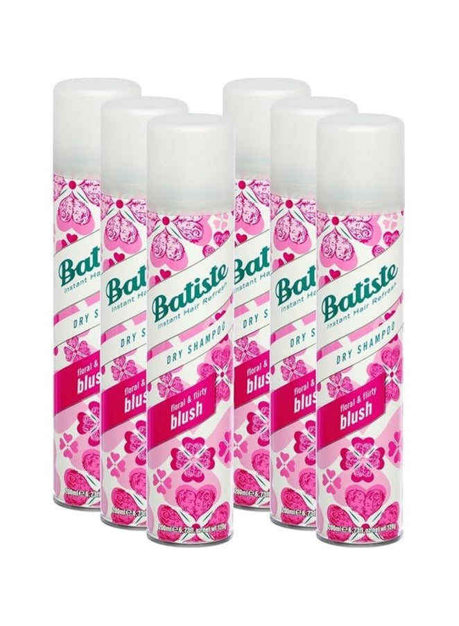Batiste Dry Shampoo Blush 200ml Pack of 6 - Image 1