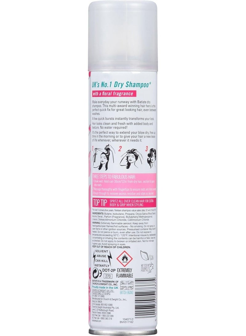 Batiste Dry Shampoo Blush 200ml Pack of 6 - Image 2