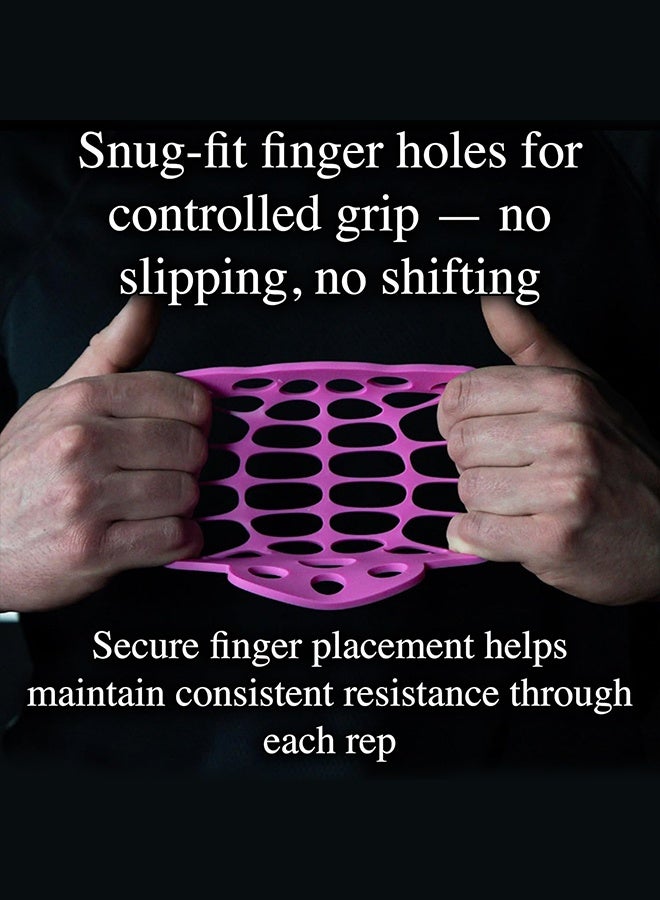 Polish'D 2 Pack Hand Grip Strengthener, Finger Stretcher Hand Therapy Equipment Finger Extension Exerciser for Grip Strength and Physical Therapy | Hand Exercise Web with Various Resistance Levels - Image 5
