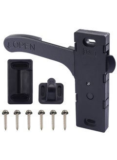 KASTWAVE RV Screen Door Latch Handle Kit, Zinc Alloy Entry Door Latch Hardware Right Hand Handle for Camper, Motorhome, Travel Trailer Right Hand  - Image 1