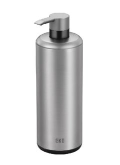EKO Aroma Life Elegant Design Stainless Steel Soap Dispenser Silver and Black 24 x 19 x 26.5 cm EK6083L 