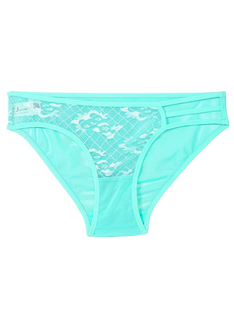 Clovia - Clovia Pack Of 3 Low Waist Bikini Panty With Cage Detailing - Lace - Image 1